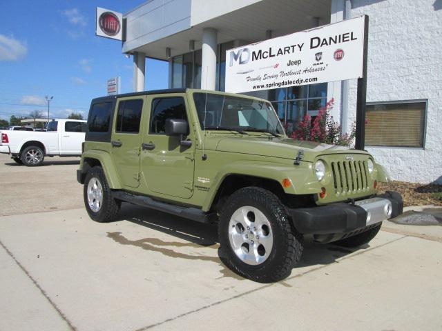 used 2013 Jeep Wrangler Unlimited car, priced at $15,922