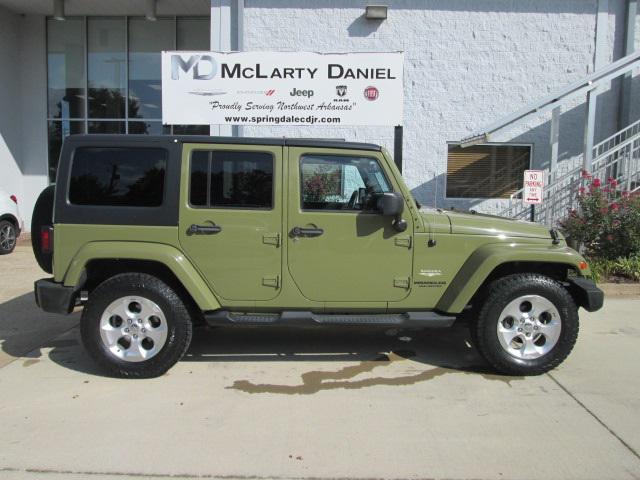 used 2013 Jeep Wrangler Unlimited car, priced at $15,922