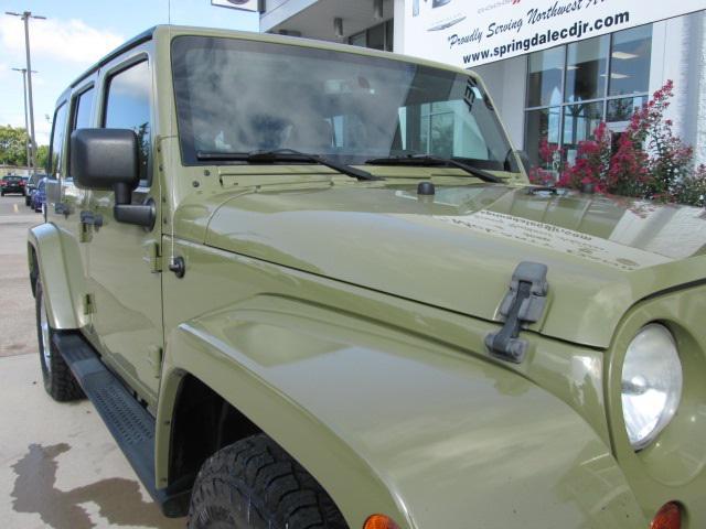 used 2013 Jeep Wrangler Unlimited car, priced at $15,922