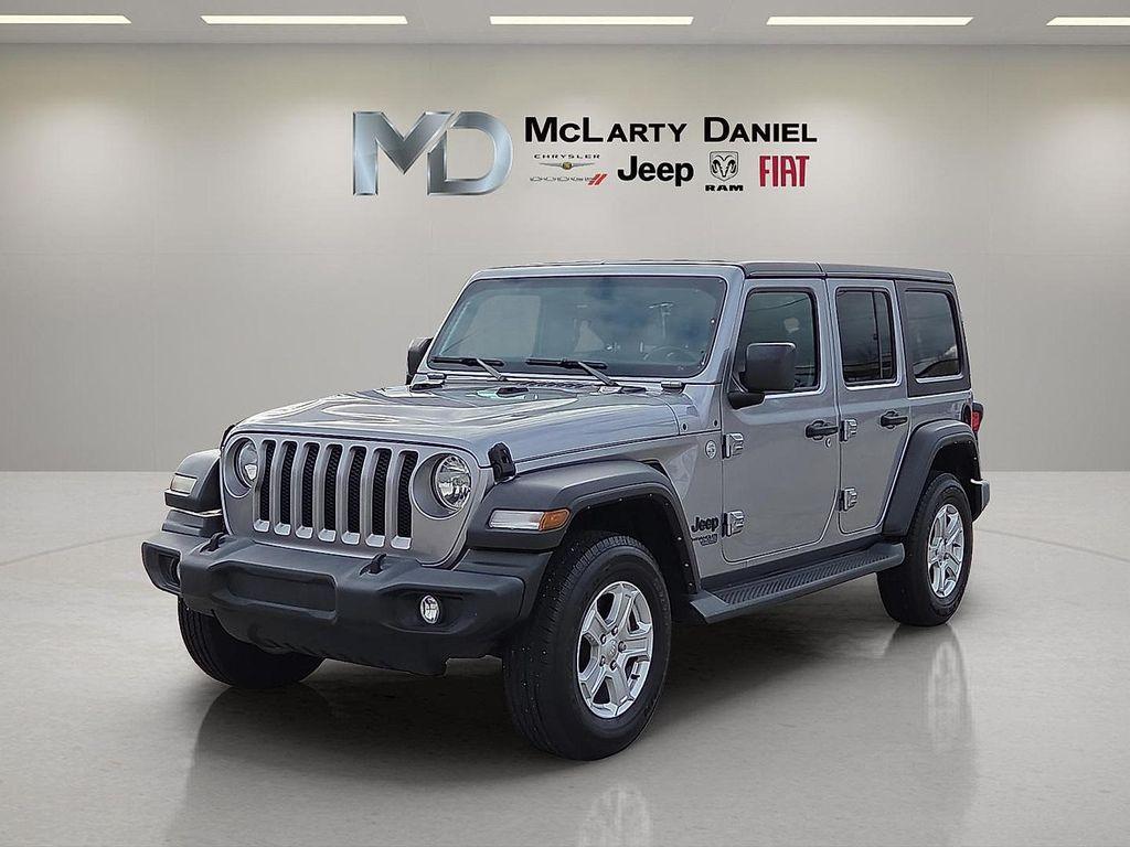 used 2021 Jeep Wrangler Unlimited car, priced at $24,814