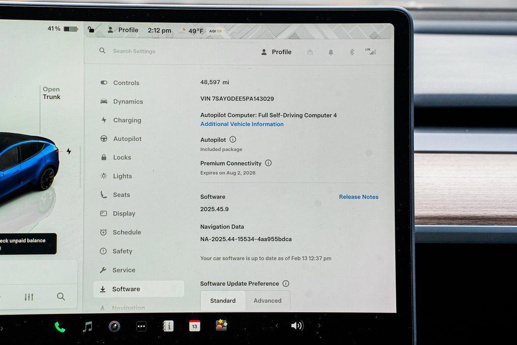 used 2023 Tesla Model Y car, priced at $28,495