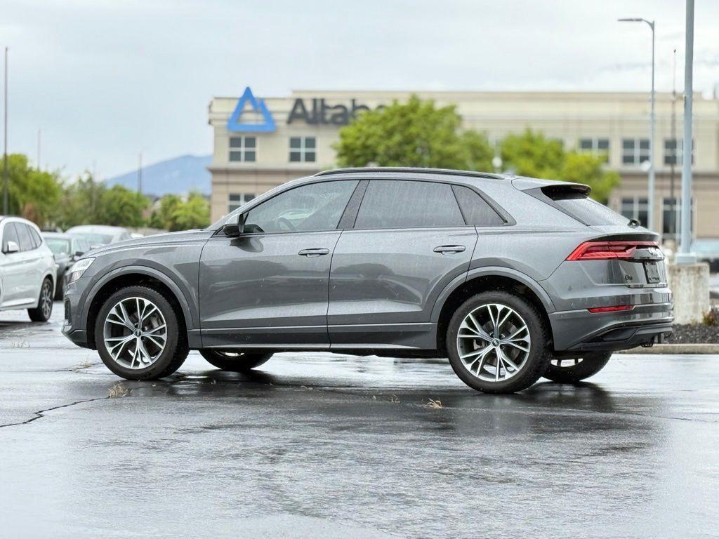 used 2021 Audi Q8 car, priced at $31,995