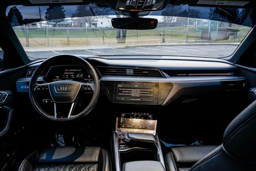 used 2022 Audi e-tron S car, priced at $29,995