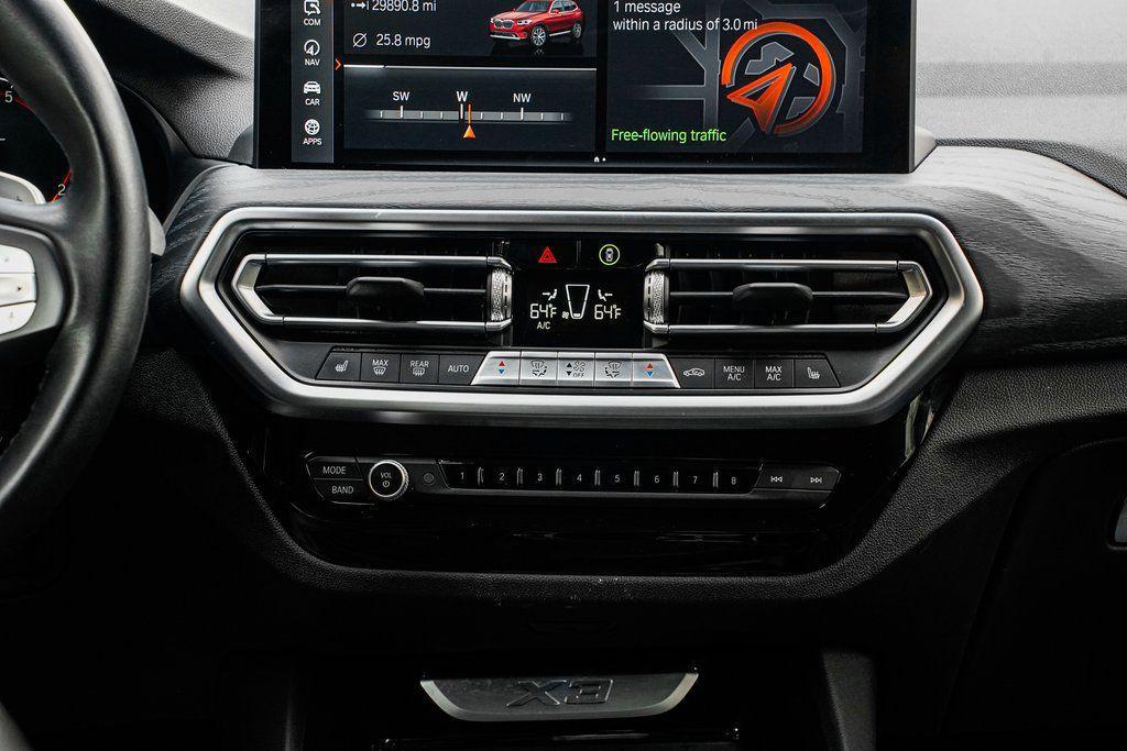 used 2023 BMW X3 car, priced at $34,495