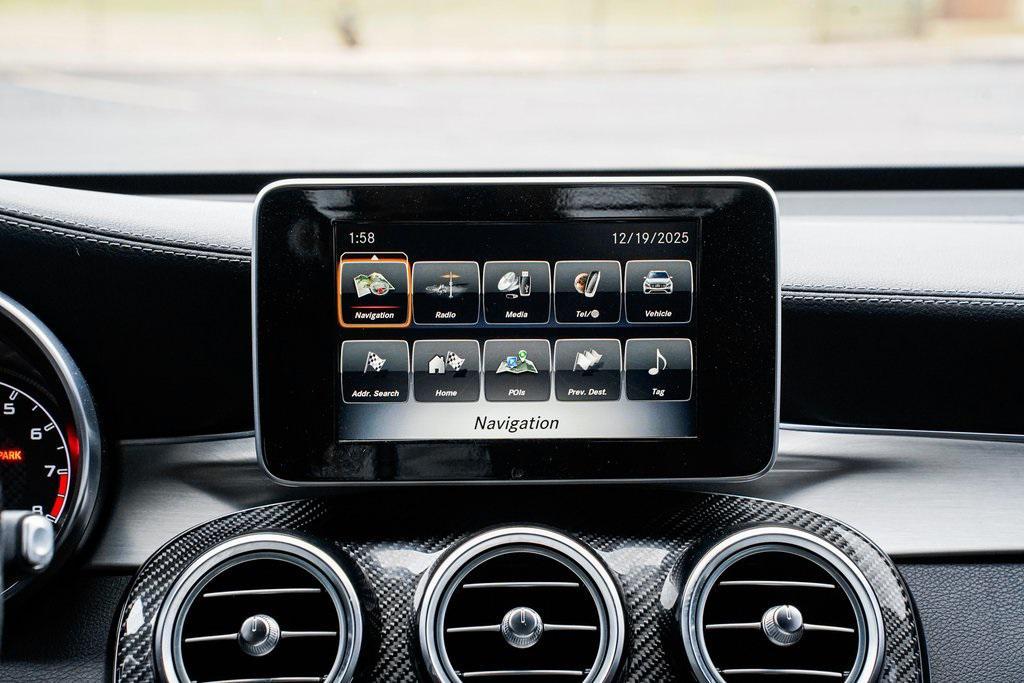 used 2019 Mercedes-Benz AMG GLC 63 car, priced at $35,995