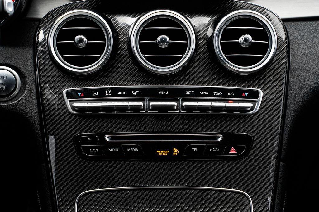 used 2019 Mercedes-Benz AMG GLC 63 car, priced at $35,995