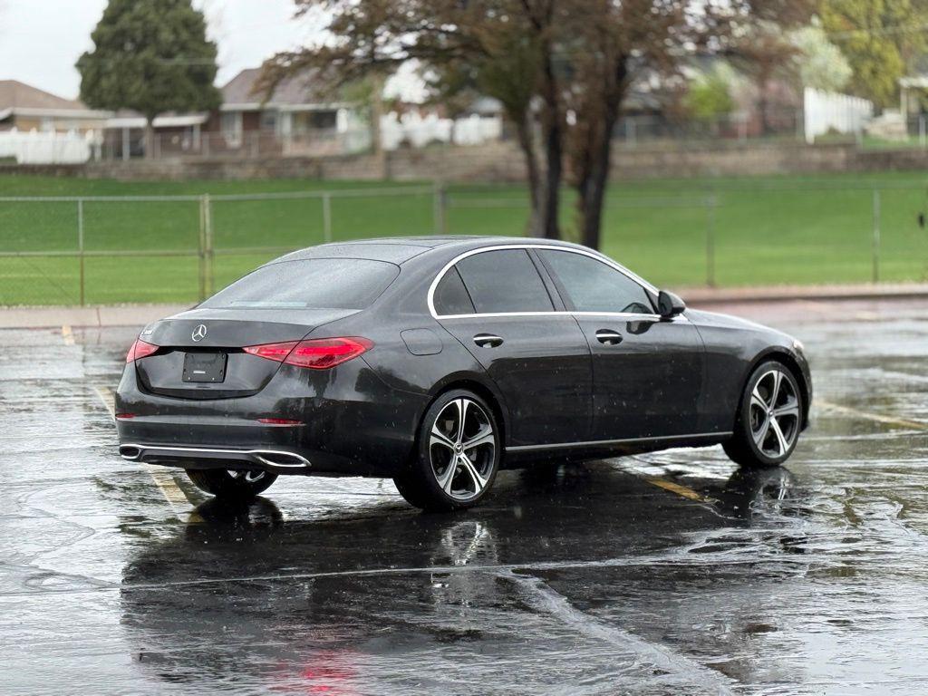 used 2022 Mercedes-Benz C-Class car, priced at $29,995