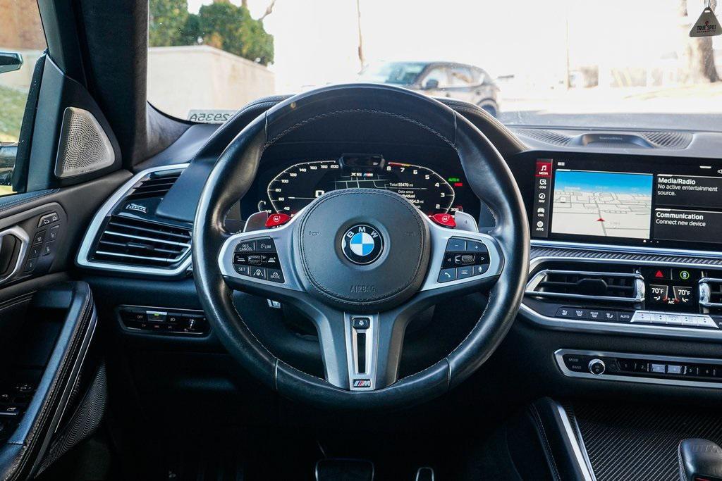 used 2020 BMW X6 M car, priced at $58,995