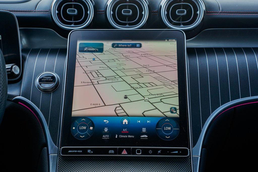 used 2024 Mercedes-Benz AMG GLC 43 car, priced at $53,995