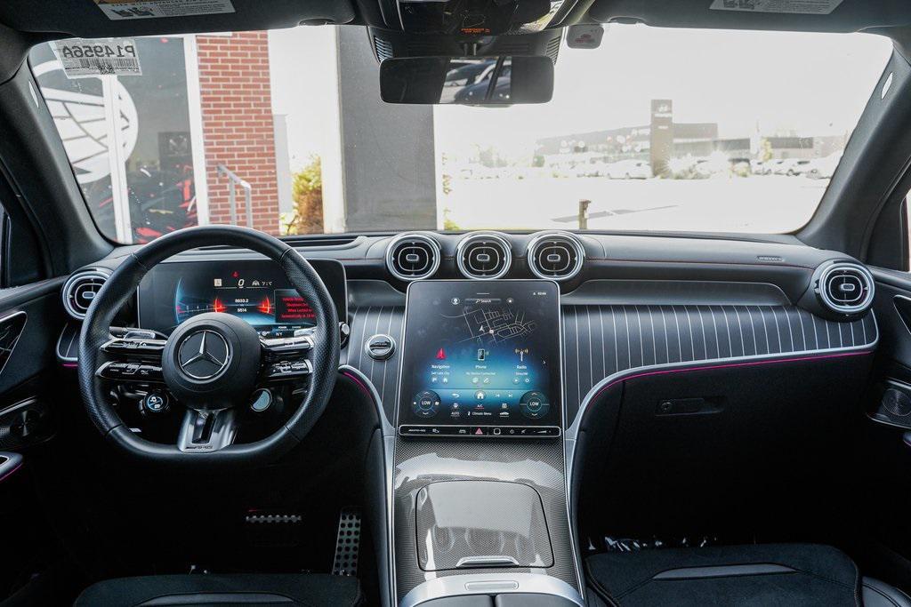 used 2024 Mercedes-Benz AMG GLC 43 car, priced at $53,995