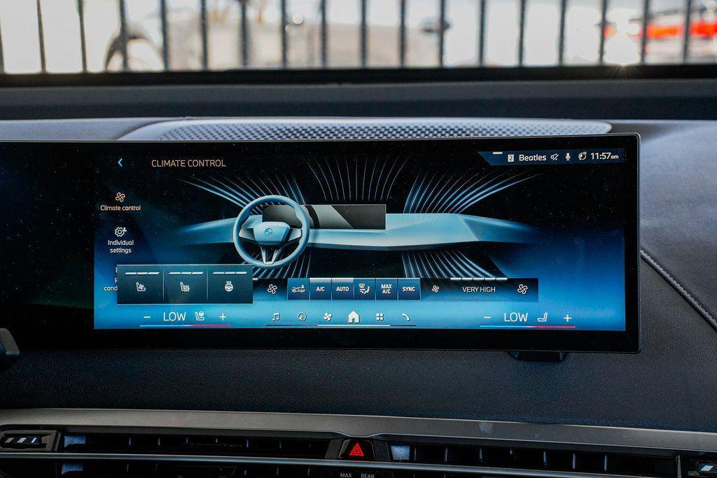 used 2025 BMW iX car, priced at $93,080