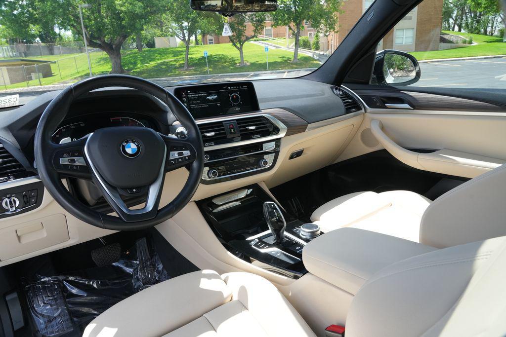 used 2021 BMW X3 car, priced at $27,495