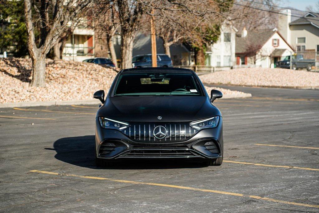 used 2023 Mercedes-Benz AMG EQE car, priced at $53,495