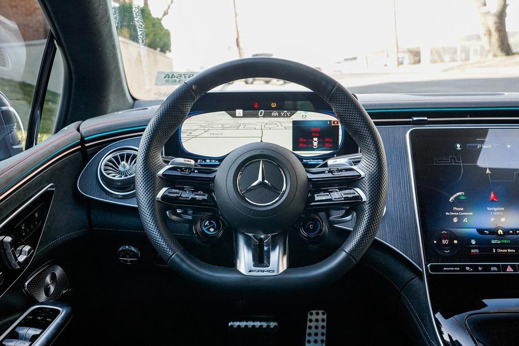 used 2023 Mercedes-Benz AMG EQE car, priced at $53,495