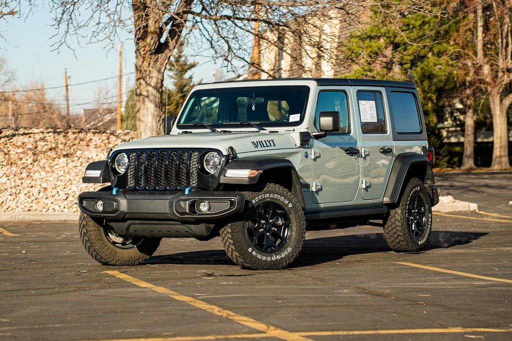used 2023 Jeep Wrangler 4xe car, priced at $27,995