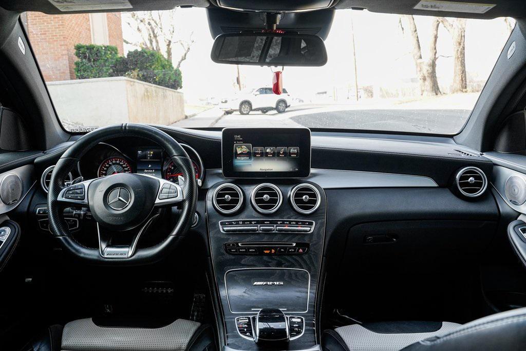 used 2018 Mercedes-Benz AMG GLC 63 car, priced at $36,995