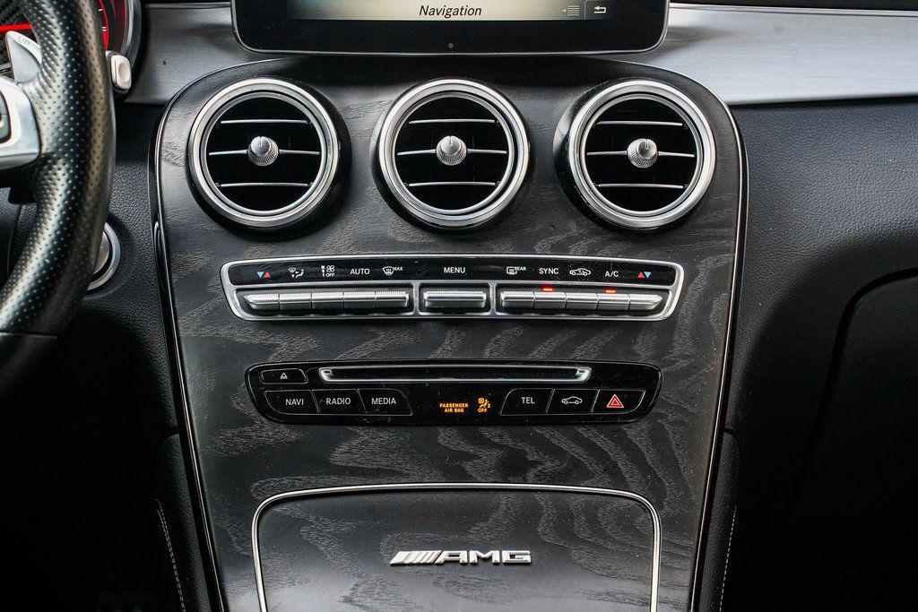 used 2018 Mercedes-Benz AMG GLC 63 car, priced at $31,995
