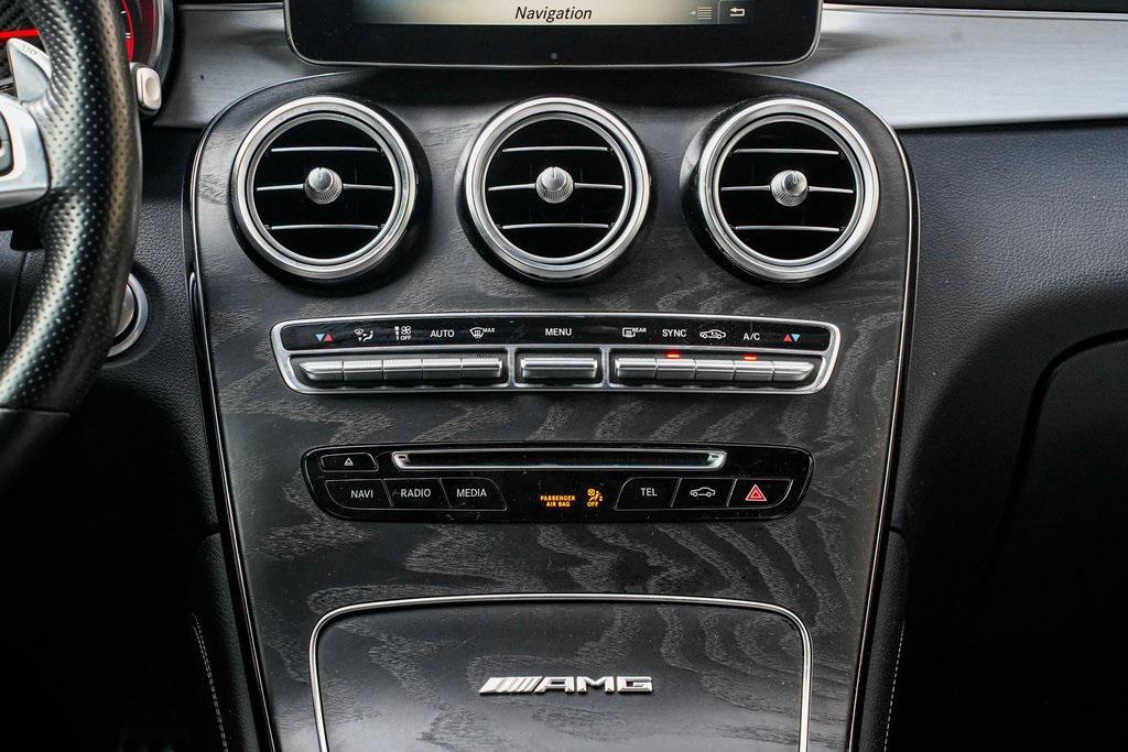 used 2018 Mercedes-Benz AMG GLC 63 car, priced at $36,995