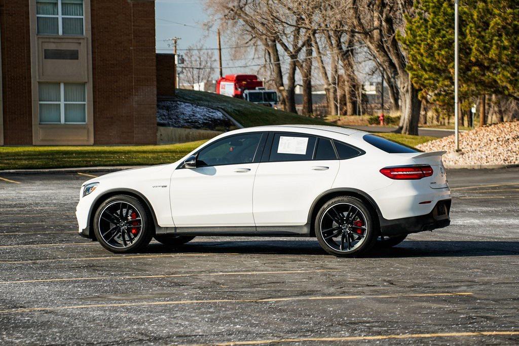 used 2018 Mercedes-Benz AMG GLC 63 car, priced at $36,995