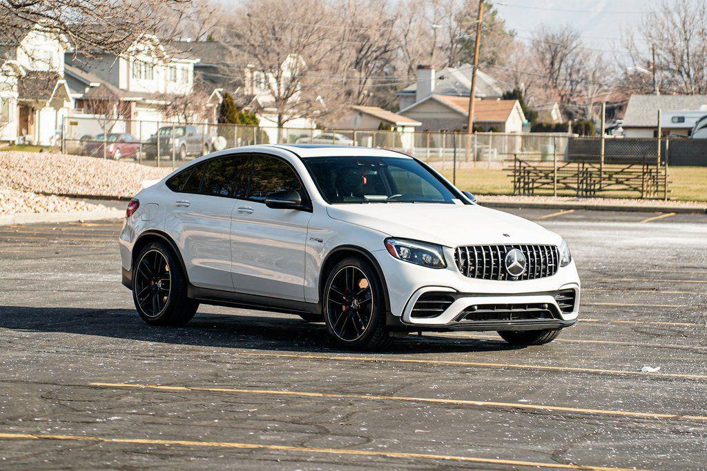 used 2018 Mercedes-Benz AMG GLC 63 car, priced at $31,995