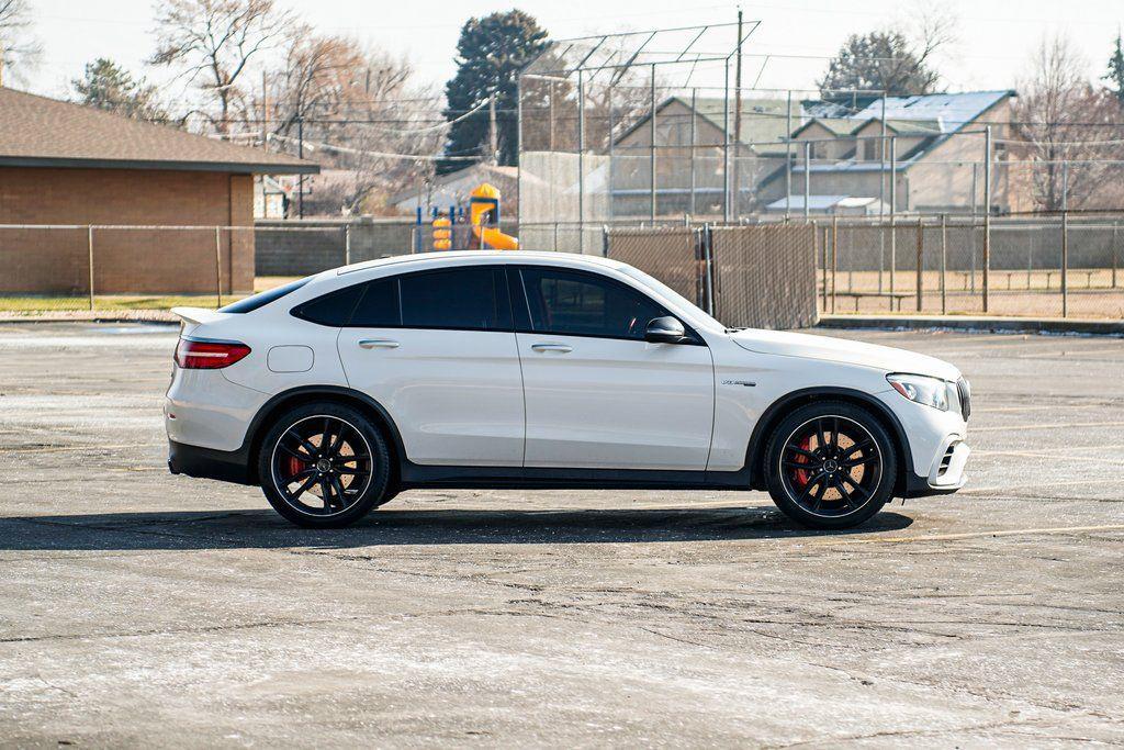 used 2018 Mercedes-Benz AMG GLC 63 car, priced at $31,995