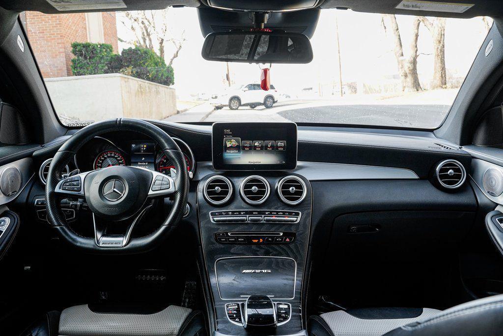 used 2018 Mercedes-Benz AMG GLC 63 car, priced at $31,995