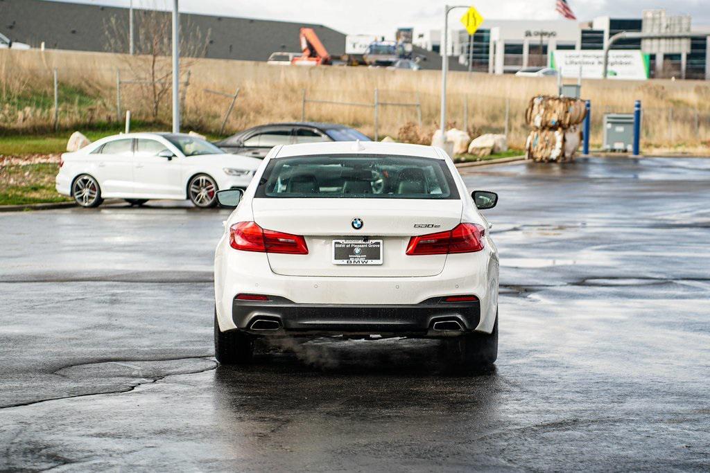used 2018 BMW 530e car, priced at $18,495