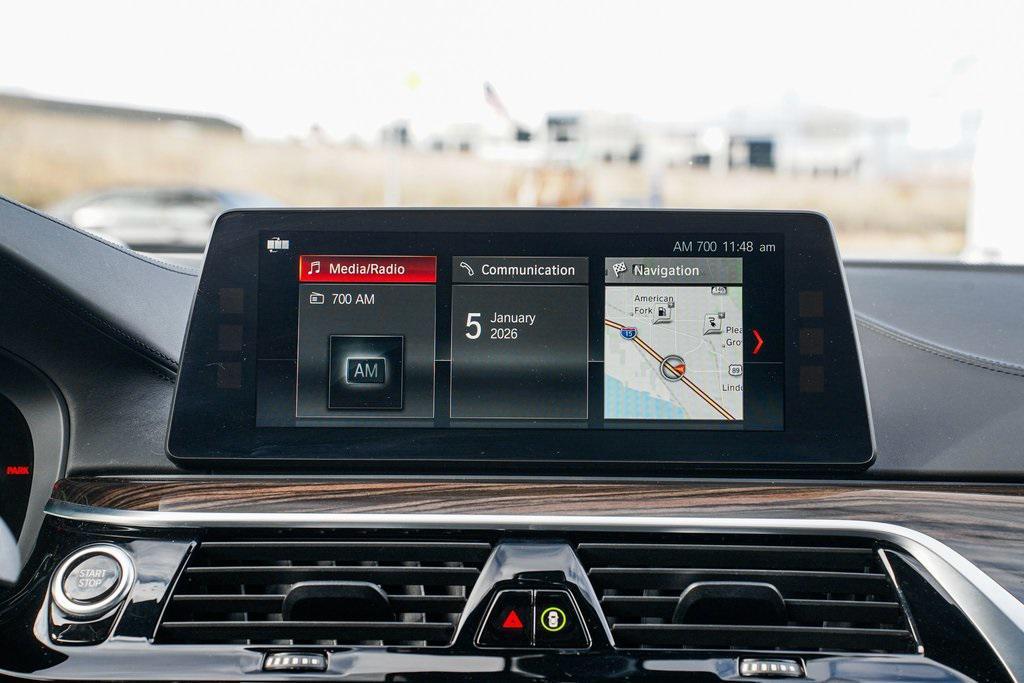 used 2018 BMW 530e car, priced at $18,495