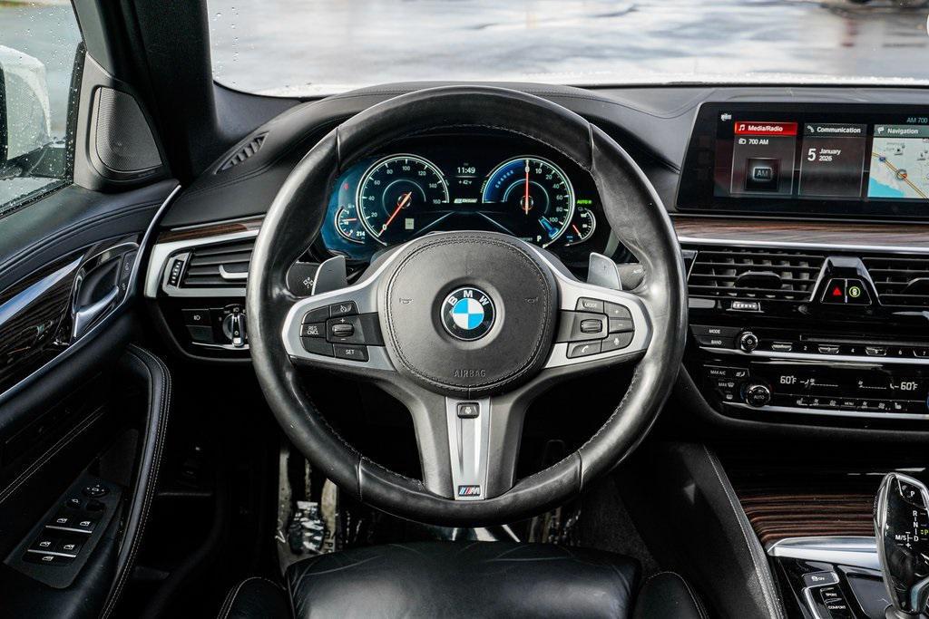 used 2018 BMW 530e car, priced at $18,495