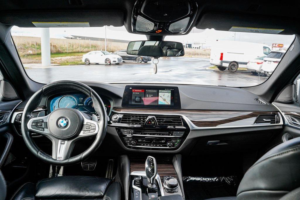 used 2018 BMW 530e car, priced at $18,495