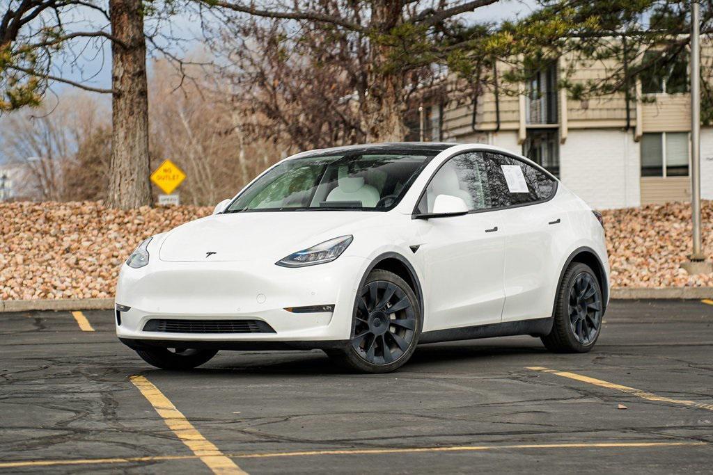 used 2021 Tesla Model Y car, priced at $22,495