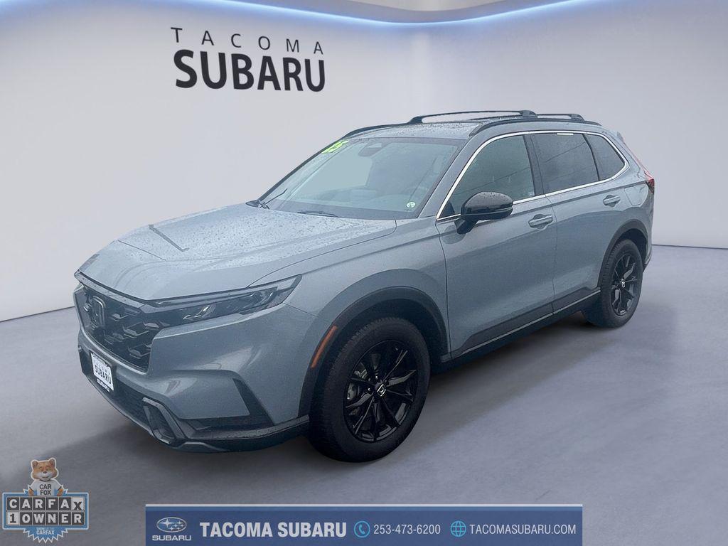 used 2025 Honda CR-V Hybrid car, priced at $38,450
