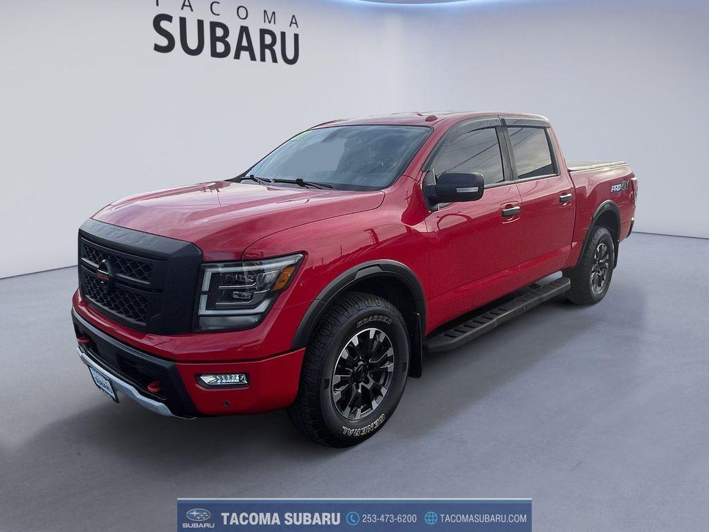 used 2021 Nissan Titan car, priced at $34,450