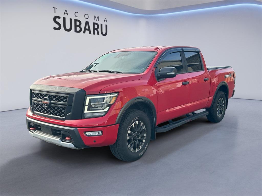 used 2021 Nissan Titan car, priced at $36,750