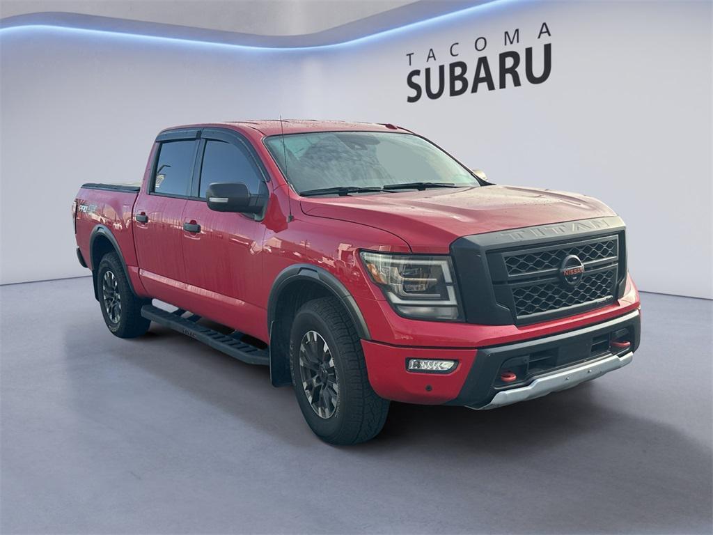 used 2021 Nissan Titan car, priced at $36,750