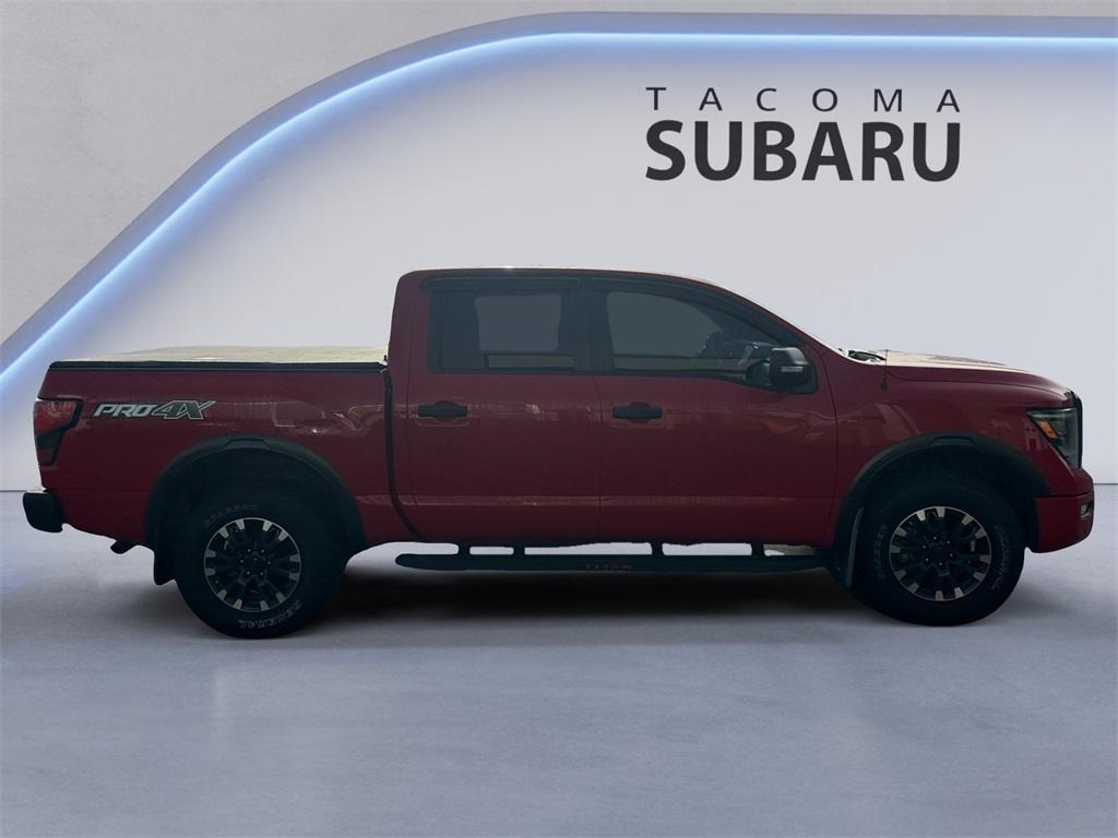 used 2021 Nissan Titan car, priced at $36,750