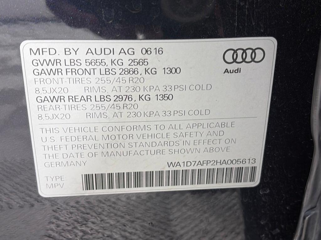 used 2017 Audi Q5 car, priced at $10,991