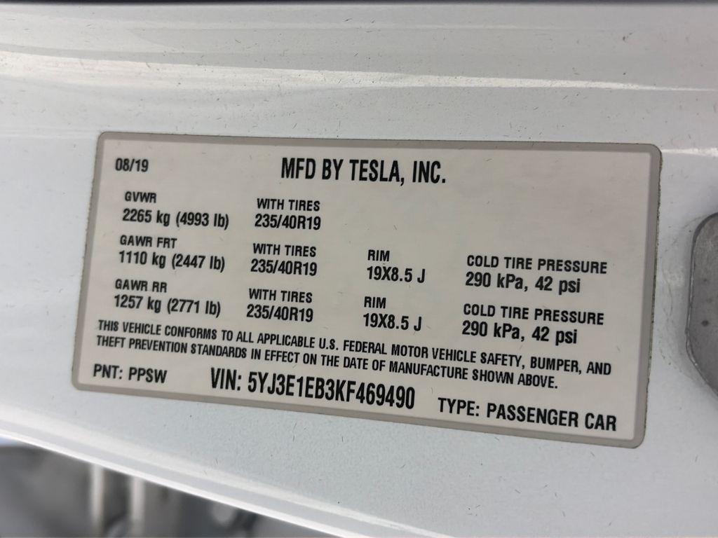 used 2019 Tesla Model 3 car, priced at $20,999