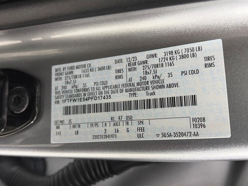 used 2023 Ford F-150 car, priced at $51,791