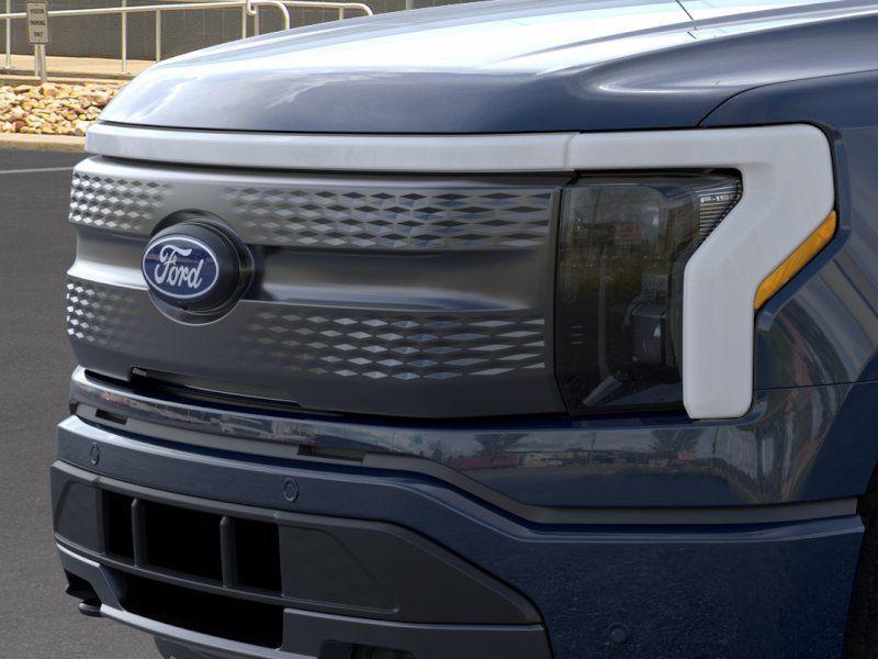 new 2025 Ford F-150 Lightning car, priced at $74,015