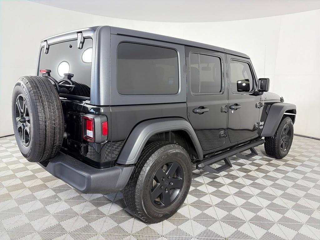 used 2020 Jeep Wrangler Unlimited car, priced at $24,492