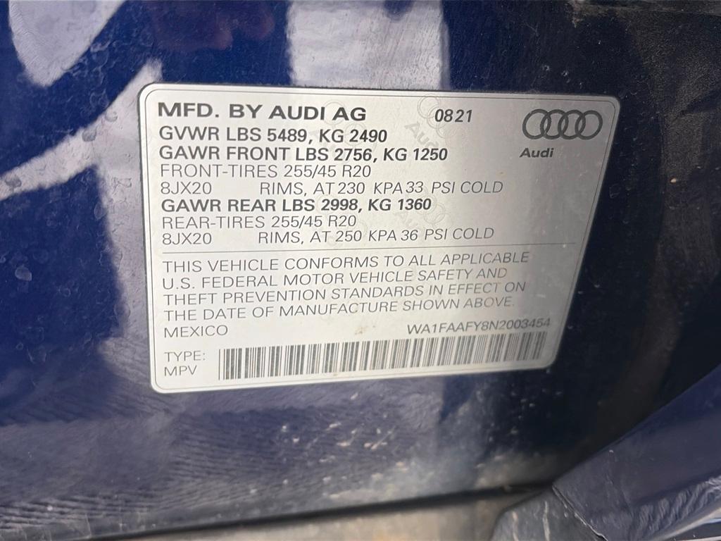 used 2022 Audi Q5 car, priced at $33,791
