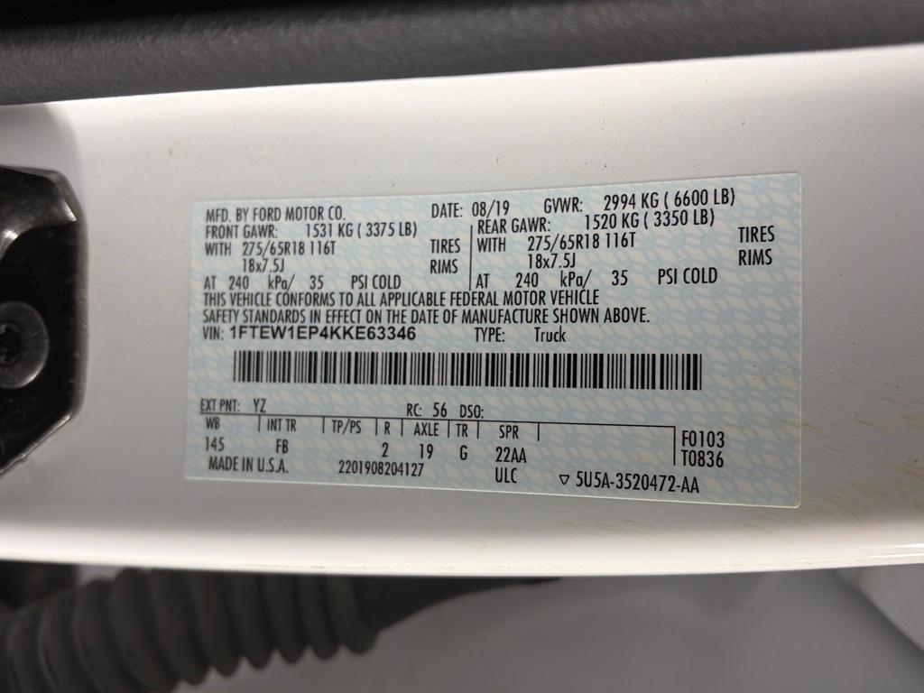 used 2019 Ford F-150 car, priced at $22,782