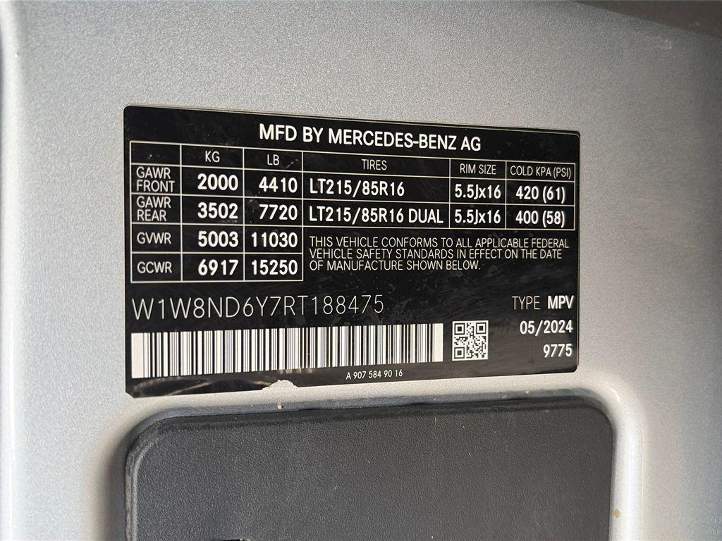 used 2024 Mercedes-Benz Sprinter 3500XD car, priced at $56,998