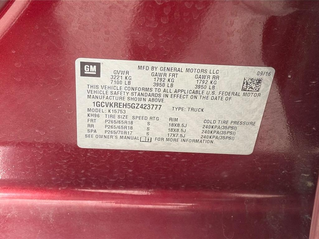 used 2016 Chevrolet Silverado 1500 car