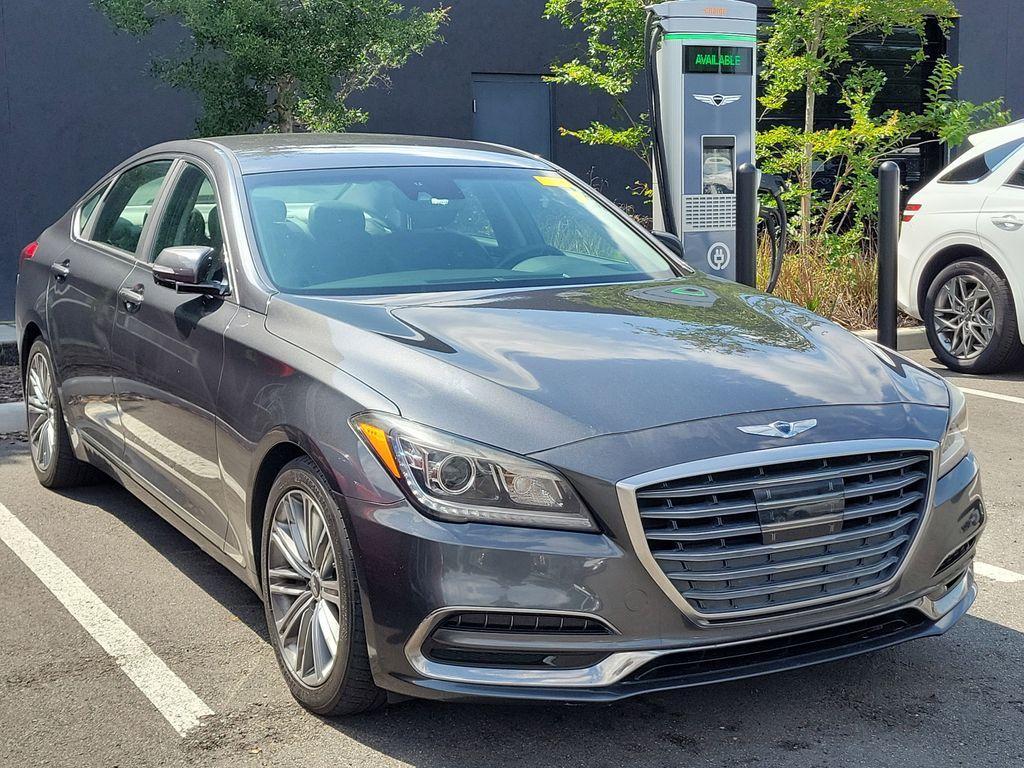 used 2018 Genesis G80 car, priced at $18,750