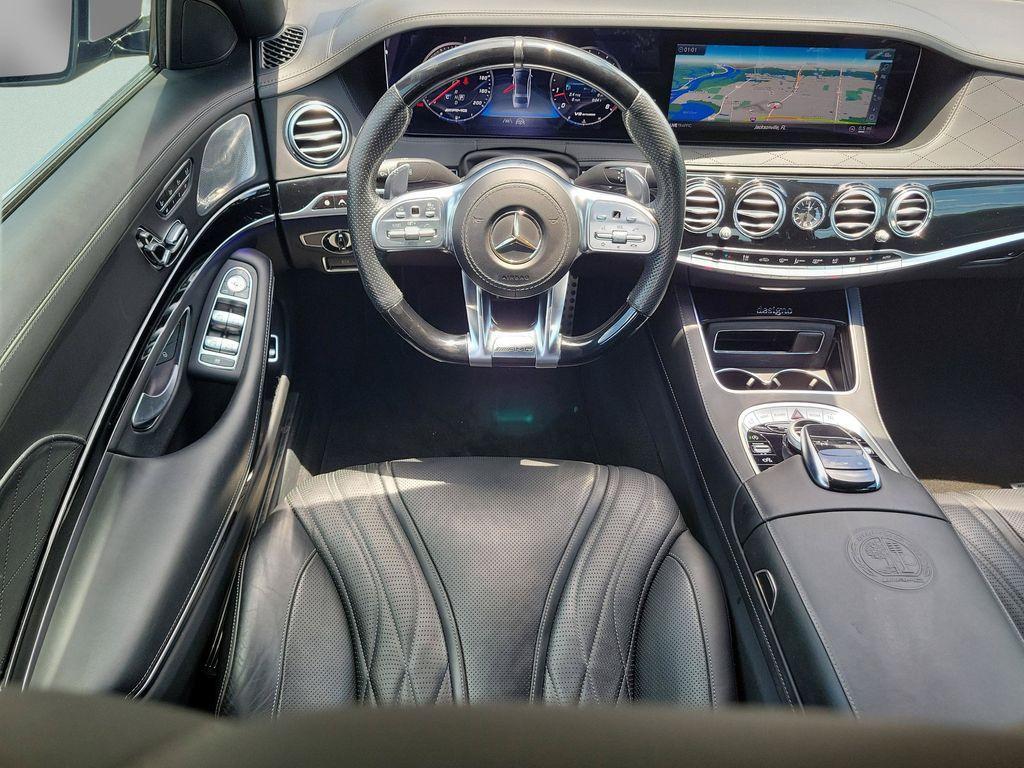 used 2020 Mercedes-Benz AMG S 63 car, priced at $73,847