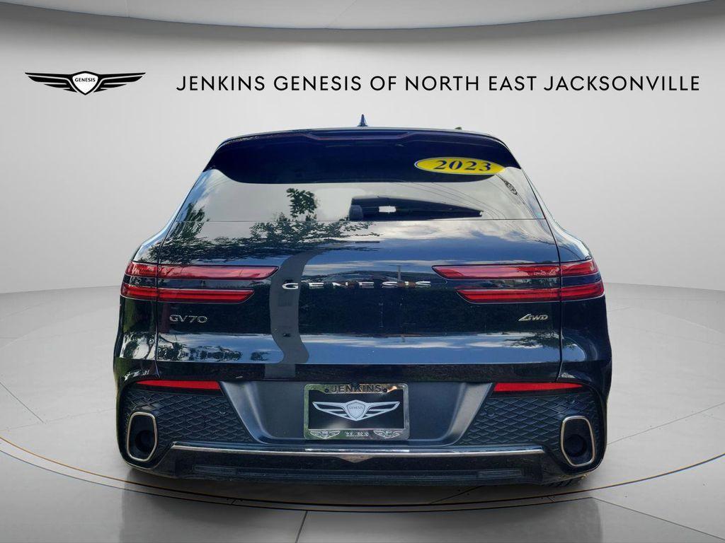 used 2023 Genesis GV70 car, priced at $37,347