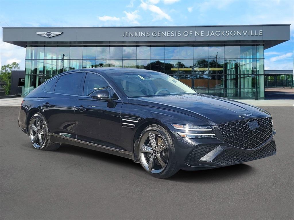 used 2025 Genesis G80 car, priced at $57,899