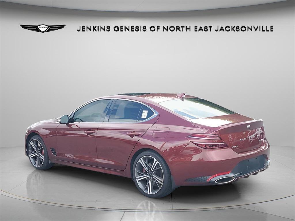 used 2025 Genesis G70 car, priced at $46,998